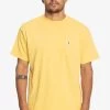 Quiksilver THE NATURAL DYE - T-Shirt Basic - Wheat -Quiksilver 6f125a421b534617b023bf61379fcb08