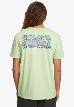 Quiksilver TWISTED MIND - POUR EQYZT07312 - T-Shirt Print - Paradise Green -Quiksilver 7300fb1fdba14d0e9ee2d4138dc37abe 1