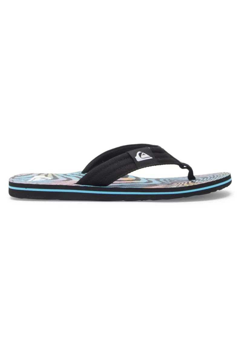 Quiksilver MOLOKAI LAYBACK - Zehentrenner - Black/pink/blue 7 Quiksilver MOLOKAI LAYBACK - Zehentrenner - Black/pink/blue – Bild 5
