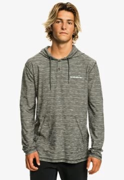 Quiksilver KENTIN LONGSLEEVE MIT KAPUZE - Kapuzenpullover - Midnight Kentin