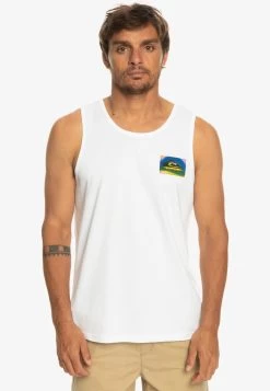 Quiksilver COLOUR FLOW - Top - White -Quiksilver 800e431d187a4eaaa10440e4fca4b1d0