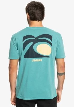 Quiksilver ARTS IN PALM - T-Shirt Print - Birch -Quiksilver 80d27ab0328c4fb8927cee31a66c645c