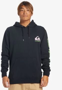 Quiksilver TIMELESS SPIN - Kapuzenpullover - Black -Quiksilver 83dd3301044e42559392a0431bfbea9c