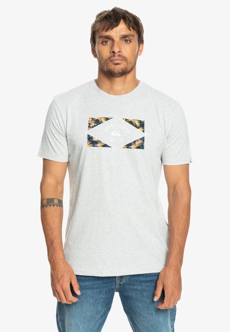 Quiksilver CIRCLED LINE SS - T-Shirt Print - White 8 Quiksilver CIRCLED LINE SS - T-Shirt Print - White – Bild 6