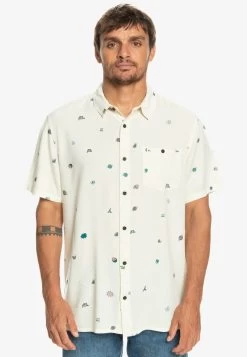 Quiksilver MINIMARK KURZÄRMLIGES - Hemd - Birch Minimark