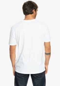 Quiksilver CIRCLED LINE SS - T-Shirt Print - White 10 Quiksilver CIRCLED LINE SS - T-Shirt Print - White -Quiksilver 86de1399572e48568be8199918791a30