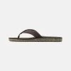 Quiksilver CARVER RECYCLED - Pantolette Flach - Brown -Quiksilver 8c8c467791714b5c80e39c12bfa0fd4d