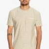 Quiksilver KENTIN - T-Shirt Print - Plaza Taupe Kentin