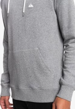 Quiksilver ESSENTIALS RAGLAN - Kapuzenpullover - Light Grey Heather -Quiksilver 8ef1f189debf4651a53827e0929dc233