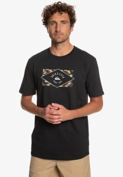 Quiksilver CIRCLED LINE SS - T-Shirt Print - Athletic Heather 13 Quiksilver CIRCLED LINE SS - T-Shirt Print - Athletic Heather -Quiksilver 8f81ba62463945548edc2b8c01bd0d64