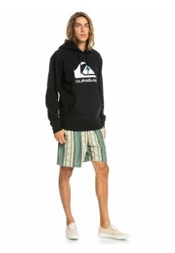 Quiksilver BIG LOGO - Kapuzenpullover - Black -Quiksilver 9477f54bbb504f038ec04d25c7133cea 2