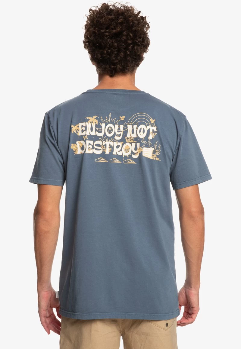 Quiksilver ENJOY NOT DESTROY SS - T-Shirt Print - Marsala 8 Quiksilver ENJOY NOT DESTROY SS - T-Shirt Print - Marsala – Bild 6