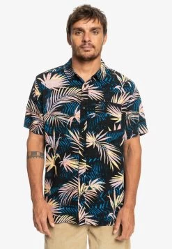 Quiksilver RIPPED UP - KURZÄRMLIGES - Hemd - Black Rippedup -Quiksilver 9994cb53d78b48a283cccf60c9ddf783 1