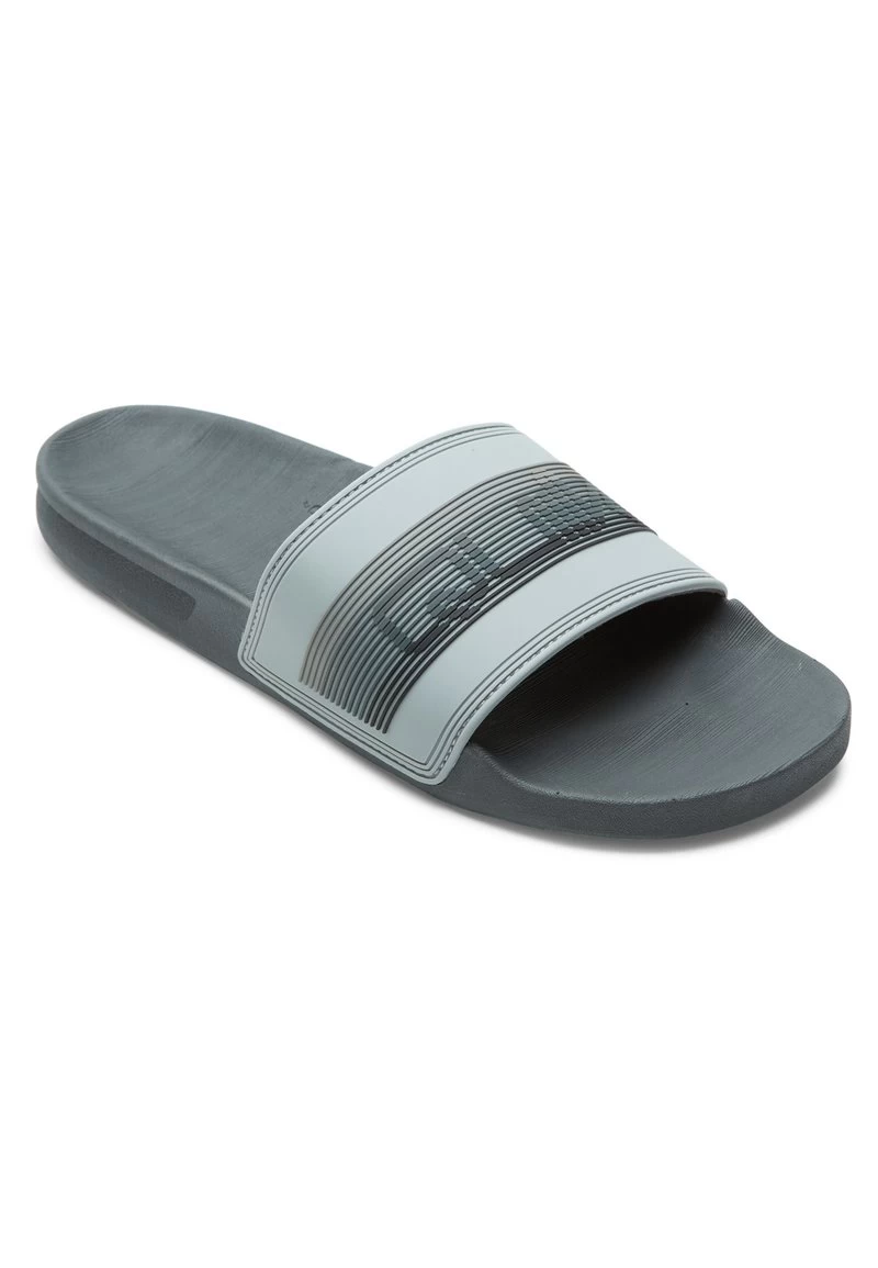Quiksilver RIVI WORDMARK SLIDE - Badesandale - Grey 4 Quiksilver RIVI WORDMARK SLIDE - Badesandale - Grey – Bild 2