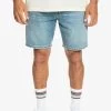 Quiksilver MODERN WAVE - Jeans Shorts - Salt Water -Quiksilver a07e5de5caa0493aa0d07c589be49956