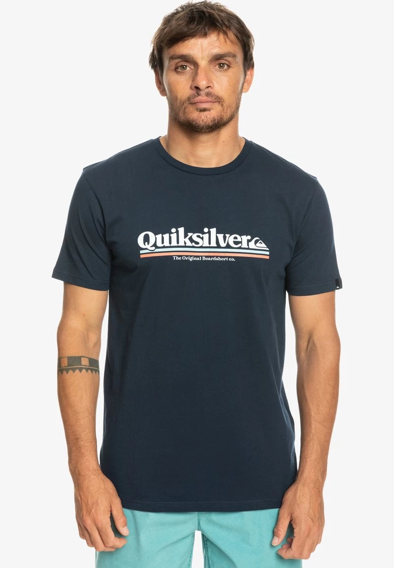 Quiksilver BETWEEN THE LINES SS - T-Shirt Print - Navy Blazer 7 Quiksilver BETWEEN THE LINES SS - T-Shirt Print - Navy Blazer – Bild 5