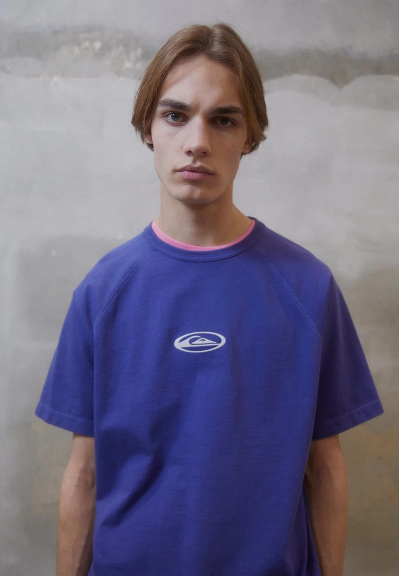 Quiksilver ALPHA DOG TEE - T-Shirt Basic - Royal 3 Quiksilver ALPHA DOG TEE - T-Shirt Basic - Royal