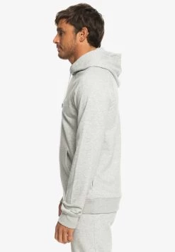 Quiksilver ESSENTIALS - Kapuzenpullover - Light Grey Heather -Quiksilver a9a6348420bb4a9888c1962d1c388524