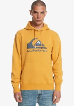 Quiksilver BIG LOGO - Kapuzenpullover - Bright Gold