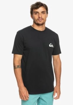 Quiksilver MW MINI LOGO - T-Shirt Print - Black 11 Quiksilver MW MINI LOGO - T-Shirt Print - Black -Quiksilver ad67b68334384f72a433a6dc20b95342