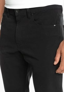 Quiksilver KRANDY 5 POCKETS - Stoffhose - Black -Quiksilver b27154182a0b4b0f8e2f3f7b40b0f93e