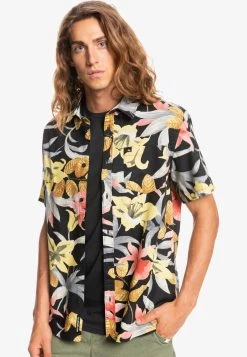 Quiksilver GARDEN PATH - Hemd - Tarmac Garden Path