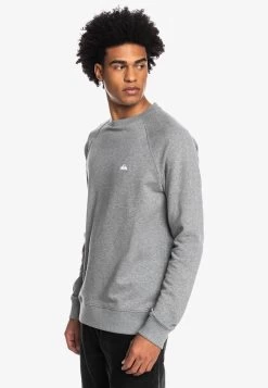 Quiksilver ESSENTIALS CREW RAGLAN - Sweatshirt - Light Grey Heather -Quiksilver b59b2dba83fa4aa9bae96500abd0f883