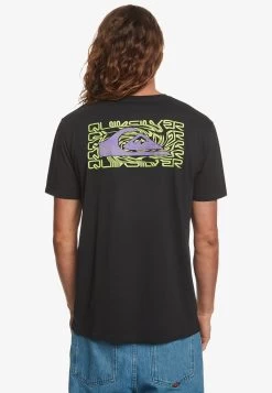 Quiksilver TWISTED MIND - POUR EQYZT07312 - T-Shirt Print - Black 10 Quiksilver TWISTED MIND - POUR EQYZT07312 - T-Shirt Print - Black -Quiksilver bd776eb083664b8593c8bf45bcfe6505 2