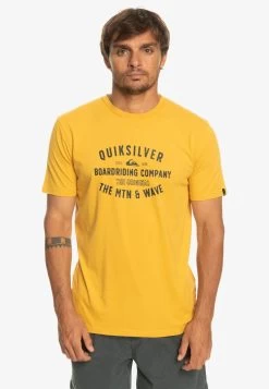 Quiksilver QS SURF LOCKUP - T-Shirt Print - Brittany Blue -Quiksilver be51071ffac04f6d845d8a6d9670d754