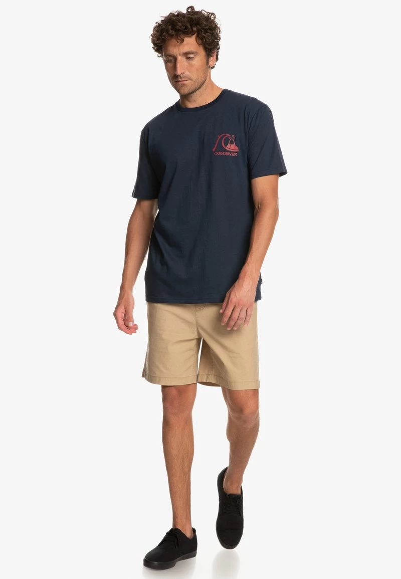 Quiksilver THE ORIGINAL SS TEE - T-Shirt Print - Navy Blazer 4 Quiksilver THE ORIGINAL SS TEE - T-Shirt Print - Navy Blazer – Bild 2