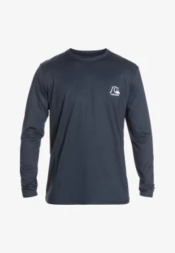 Quiksilver HERITAGE HEATHER - Langarmshirt - Midnight Navy Heather -Quiksilver c47c197ccf6242899a08805916566ba8