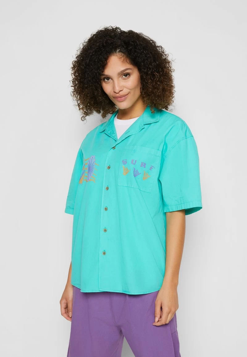 Quiksilver STRANGER THINGS THE MIKE TOURIST SHIRT - Hemd - Pool Green 5 Quiksilver STRANGER THINGS THE MIKE TOURIST SHIRT - Hemd - Pool Green – Bild 3