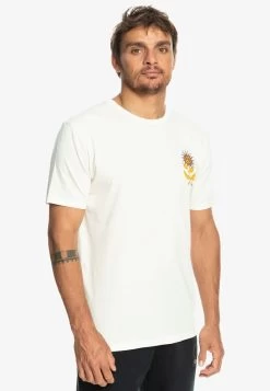 Quiksilver Sun Bloom - T-Shirt Print - Birch -Quiksilver c5102f470c7647408acdb3c187568fc3