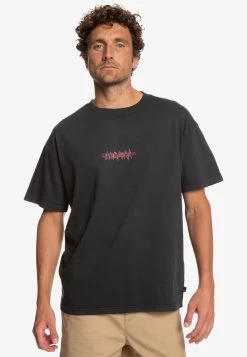 Quiksilver COLOUR FLOW SS - T-Shirt Print - Black 10 Quiksilver COLOUR FLOW SS - T-Shirt Print - Black -Quiksilver c7f0919ff5854a2ab7509ecd1cb6967f