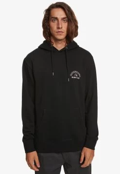 Quiksilver TIMELESS SPIN - Kapuzenpullover - Black -Quiksilver c9e2cf1a77934bdeab690bf92d0289fe 1