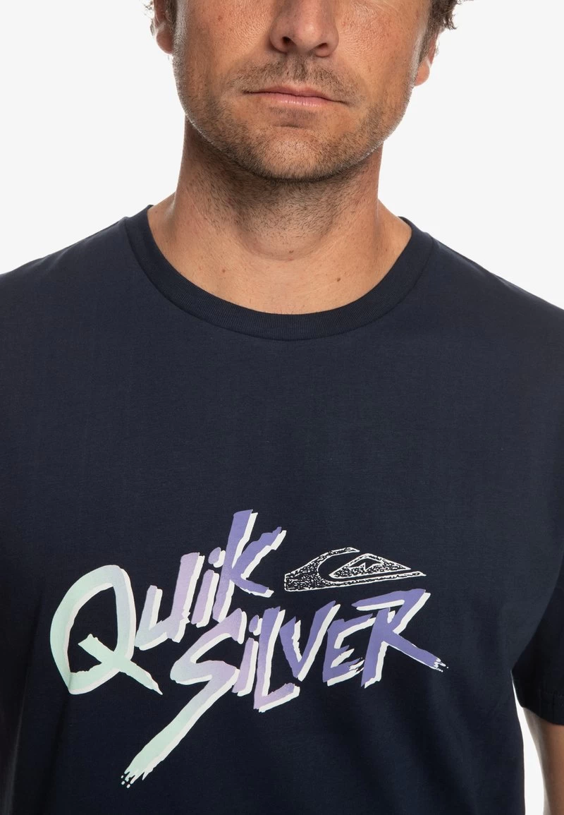 Quiksilver Signature Move - T-Shirt Print - Navy Blazer 6 Quiksilver Signature Move - T-Shirt Print - Navy Blazer – Bild 4