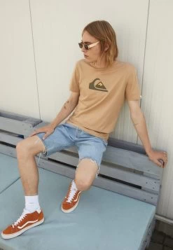 Quiksilver COMPLOGO BYJ0 - T-Shirt Print - Tannin -Quiksilver cdeef6a5a40b43da8b7a5e45ab5f0142