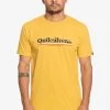 Quiksilver BETWEEN THE LINES SS - T-Shirt Print - Bright Gold -Quiksilver d72b0cc5afc94da8bcf0192d7d1e33b8