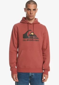 Quiksilver BIG LOGO - Kapuzenpullover - Marsala