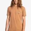 Quiksilver STIR IT UP MANCHES COURTES POUR EQYZ - T-Shirt Print - Chipmunk -Quiksilver dbd81936a6a641adb1e8b6895c254065