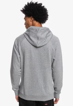 Quiksilver ESSENTIALS RAGLAN - Kapuzenpullover - Light Grey Heather -Quiksilver dc25486446a84b2e8f77d967cdda816e