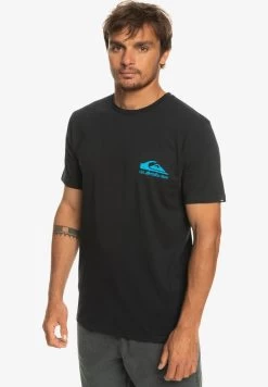 Quiksilver NICE DAYS SS - T-Shirt Print - Black -Quiksilver dcef9780e1db4a7b8deaa2407122e0d5