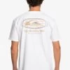 Quiksilver ON THE GRID SS - T-Shirt Print - White -Quiksilver e7eb2e2e5b1c4a3aada35a5f78430e99 1