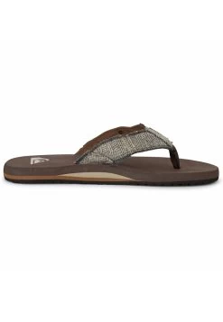 Quiksilver MONKEY ABYSS - Zehentrenner - Brown -Quiksilver f70aedd7a0d94486bf330cf45638828c