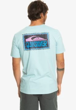 Quiksilver WARPED FRAMES SS - T-Shirt Print - Black -Quiksilver f7349f8e93844b8aa6edfd21c2780454 2