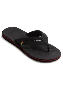 Quiksilver ISLAND SQUISH - AQYL1012 - Zehentrenner - Black -Quiksilver f7d2ac978f004709897cd28d485d3221