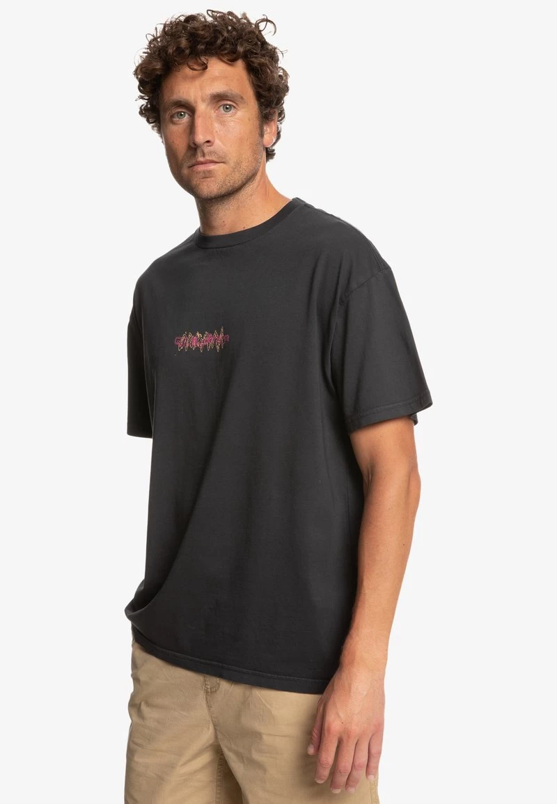 Quiksilver COLOUR FLOW SS - T-Shirt Print - Black 7 Quiksilver COLOUR FLOW SS - T-Shirt Print - Black – Bild 5
