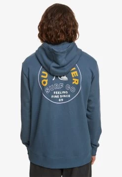 Quiksilver TIMELESS SPIN - Kapuzenpullover - Bering Sea -Quiksilver f8ee2f4e850442cfa85aa2e2ded7e41e