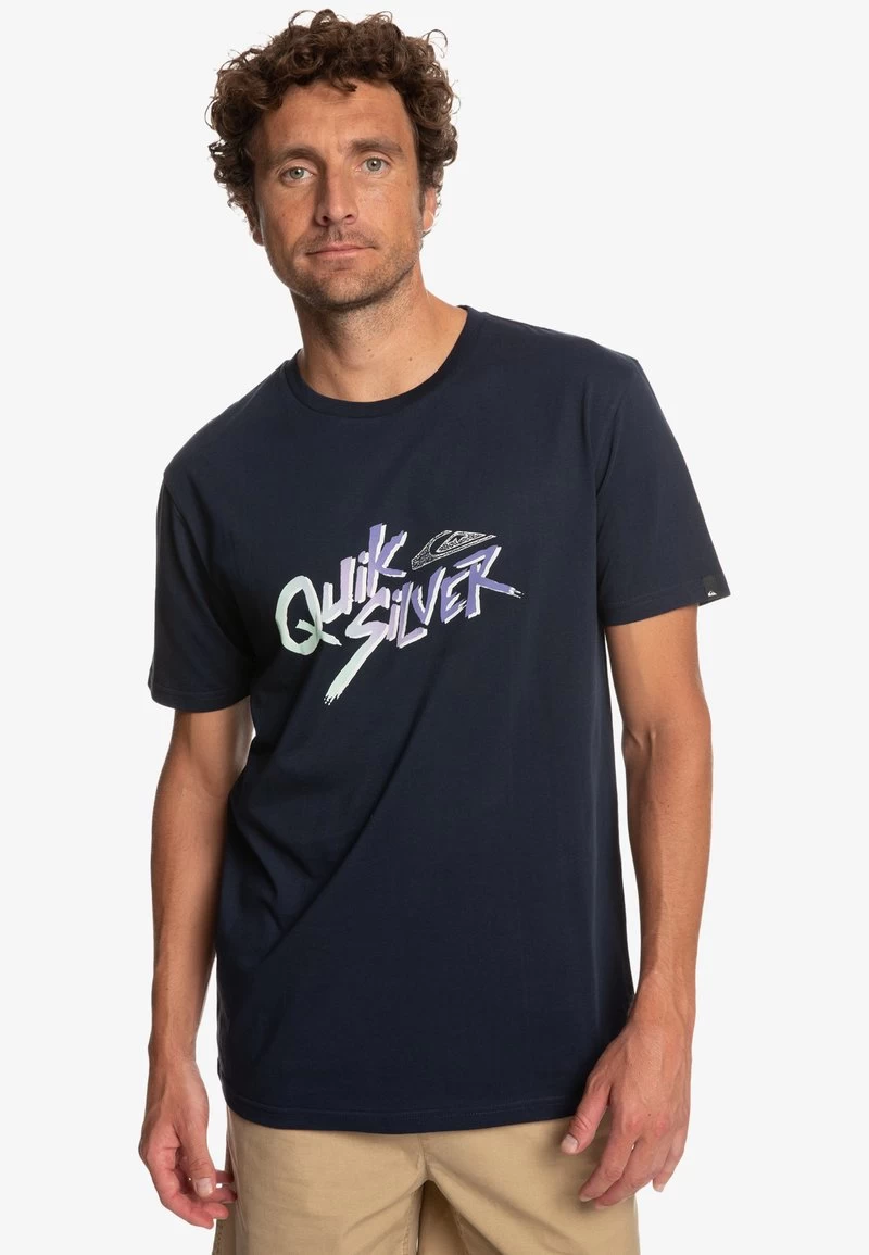Quiksilver Signature Move - T-Shirt Print - Navy Blazer 8 Quiksilver Signature Move - T-Shirt Print - Navy Blazer – Bild 6